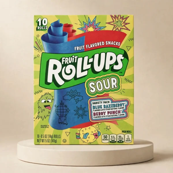 Fruit Rolls UPS Sour Variety 141g