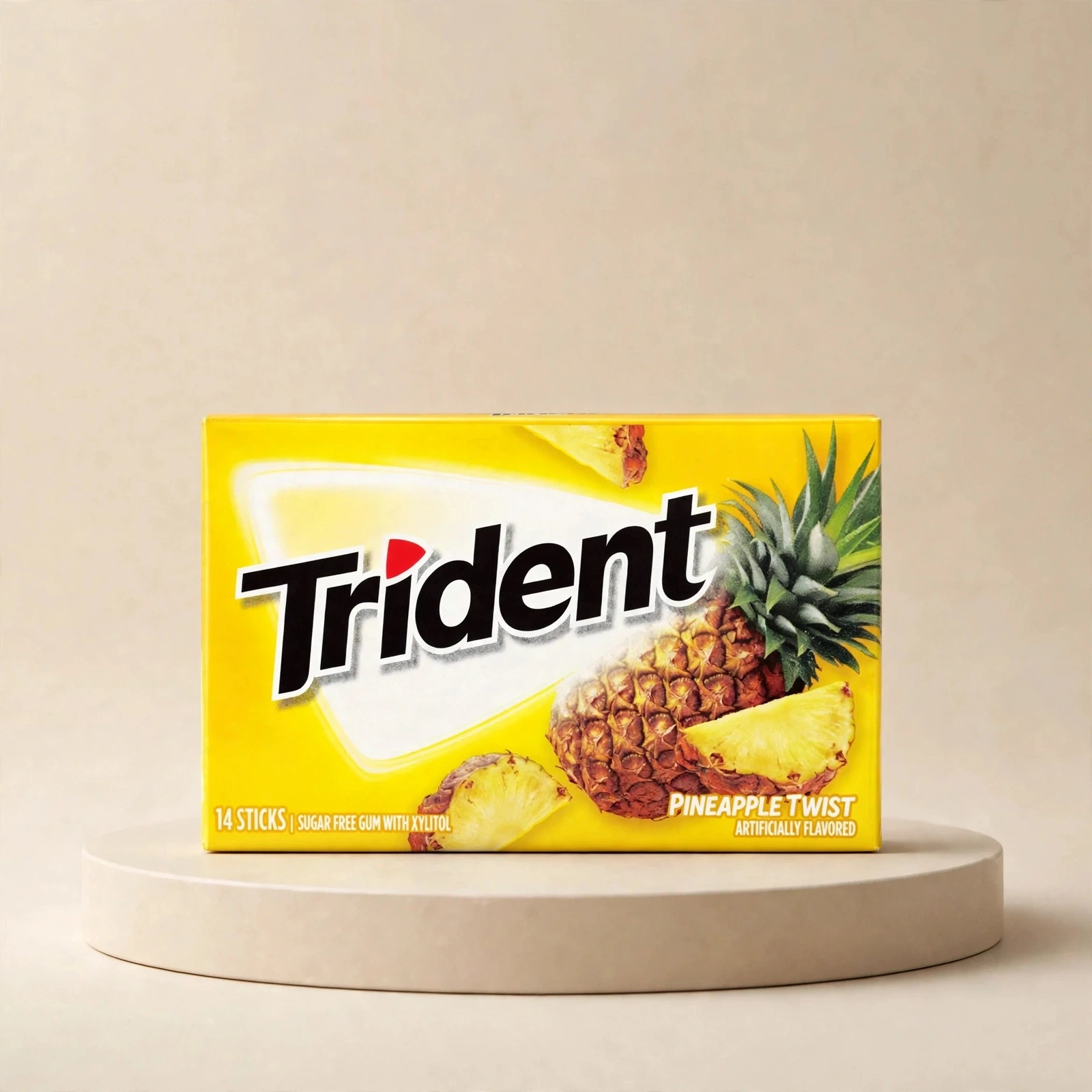 Trident Sugar Free Pine Apple Twist 27g