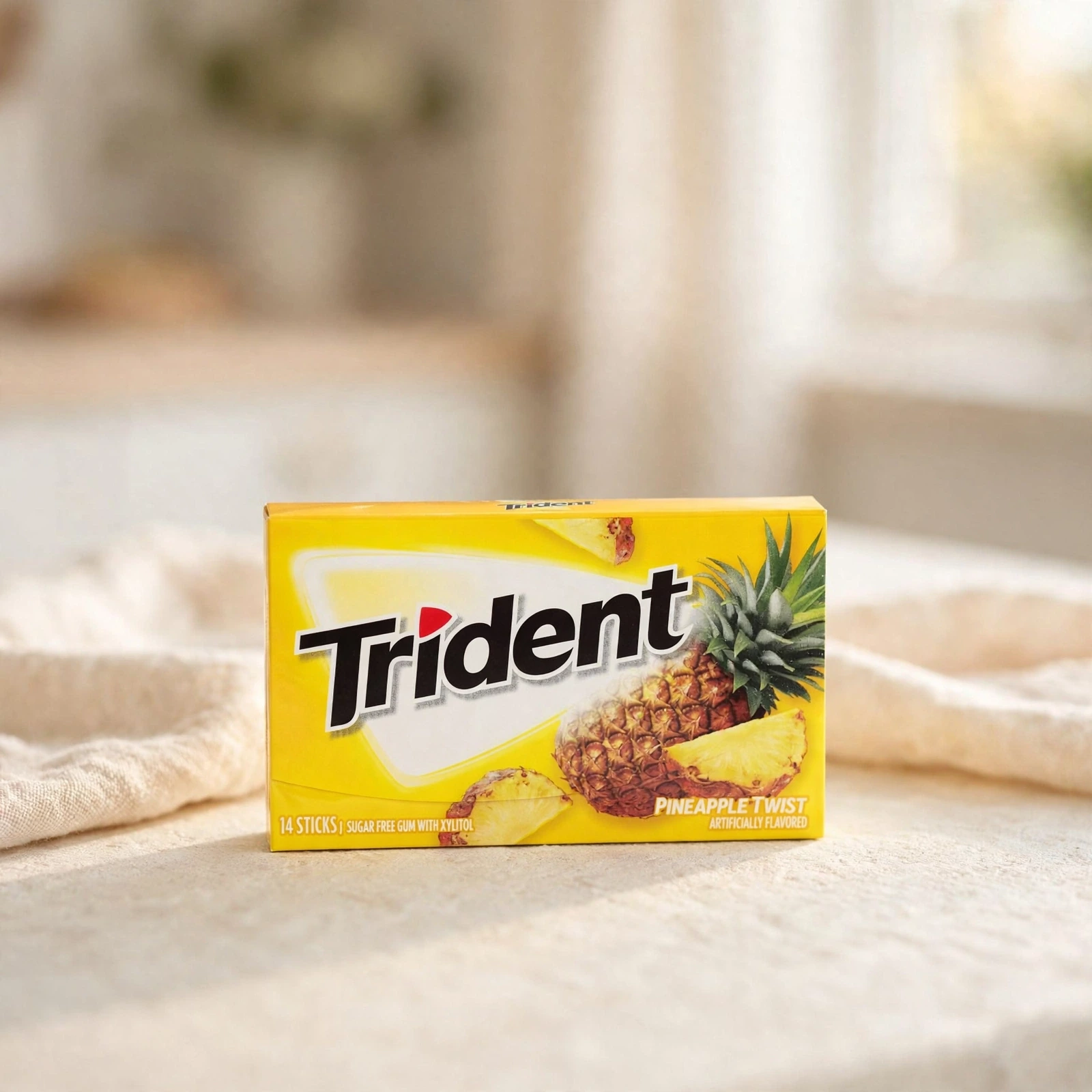 Trident Sugar Free Pine Apple Twist 27g - Image 3