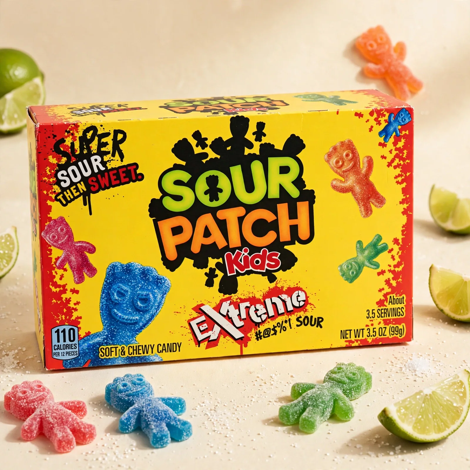 Sour Patch Kids Extreme Box 99g - Image 4