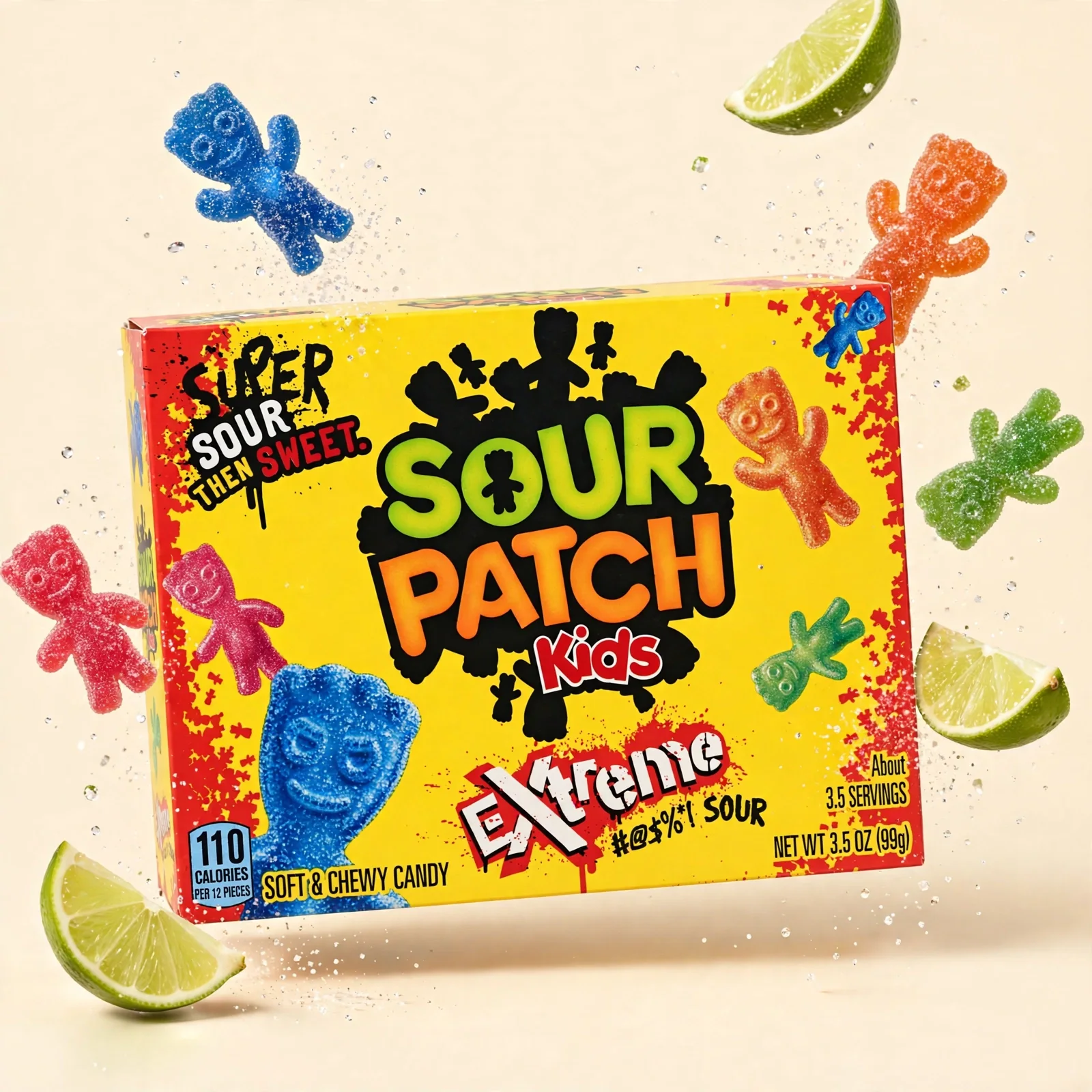 Sour Patch Kids Extreme Box 99g - Image 2
