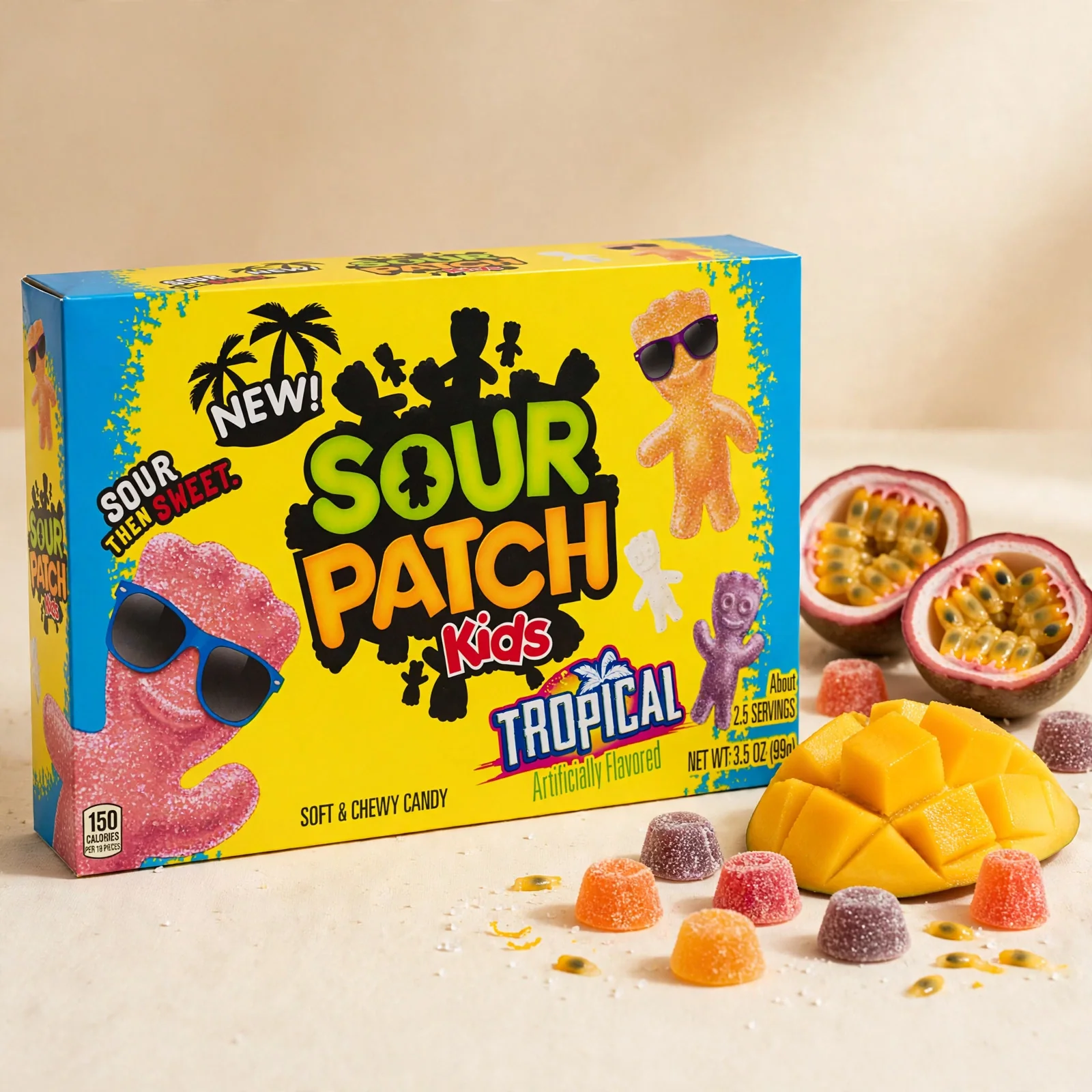 Sour Patch Kids Tropical Box 99g - Image 2