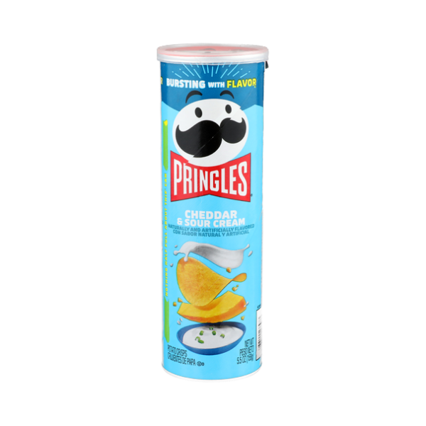 Pringles Cheddar & Sour Cream 158g