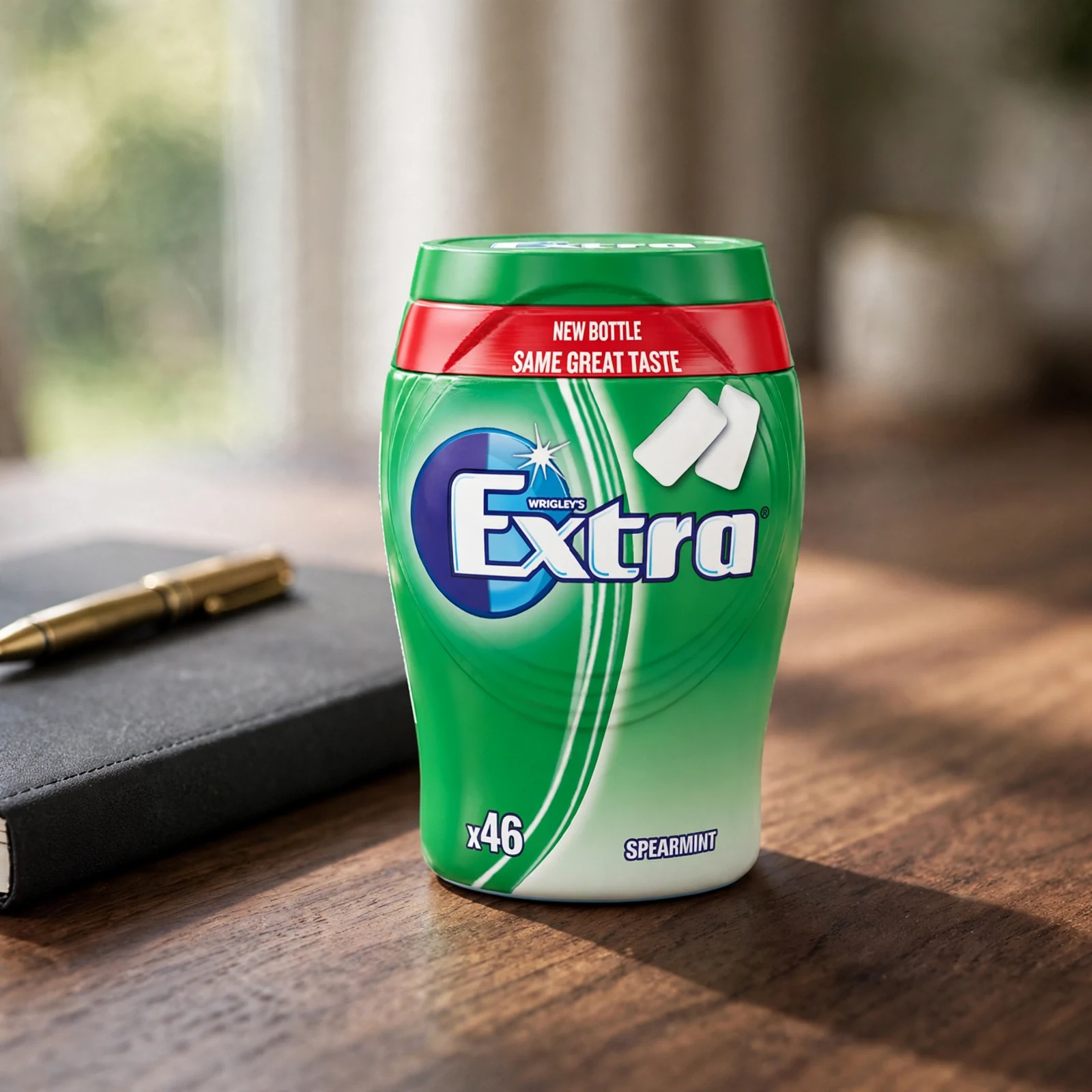 Extra Spearmint Sugar Free Chewing Gum 64g - Image 3