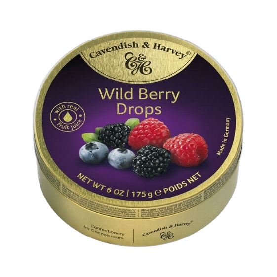 CavenDish & Harvey Wild Berry Drops 175g