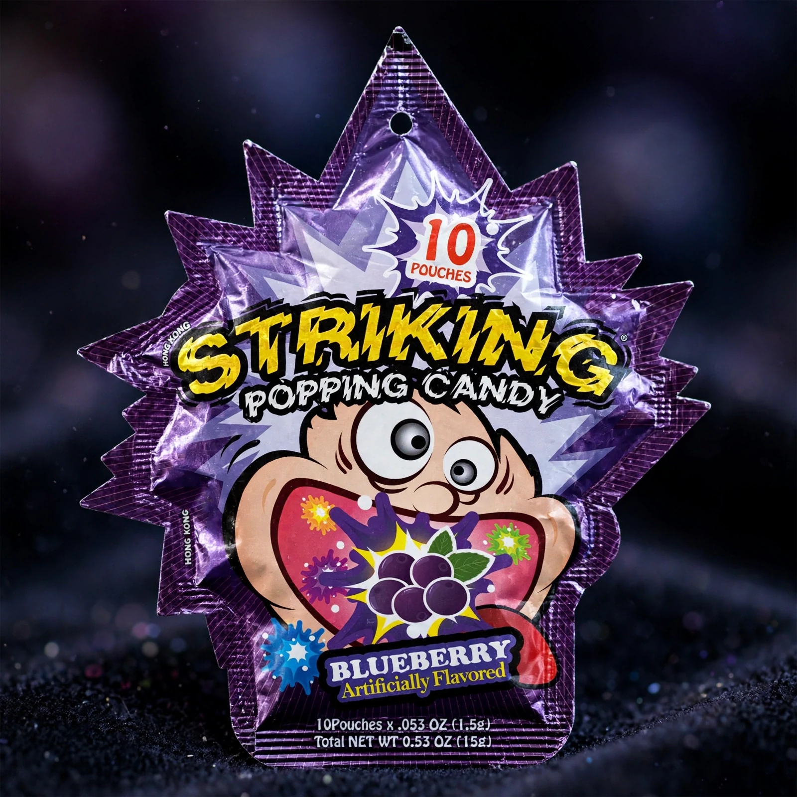 Striking Popping Candy Blueberry Flavour 15g - Image 5