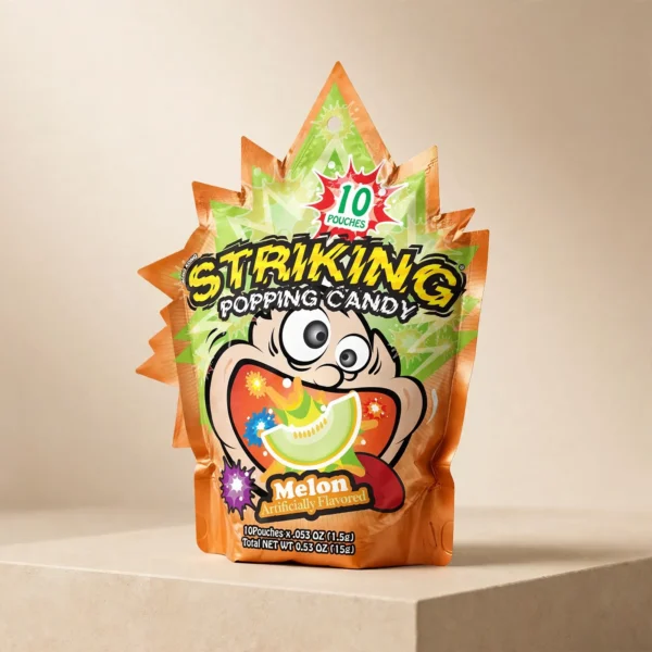 Striking Popping Candy Melon Flavour 15g