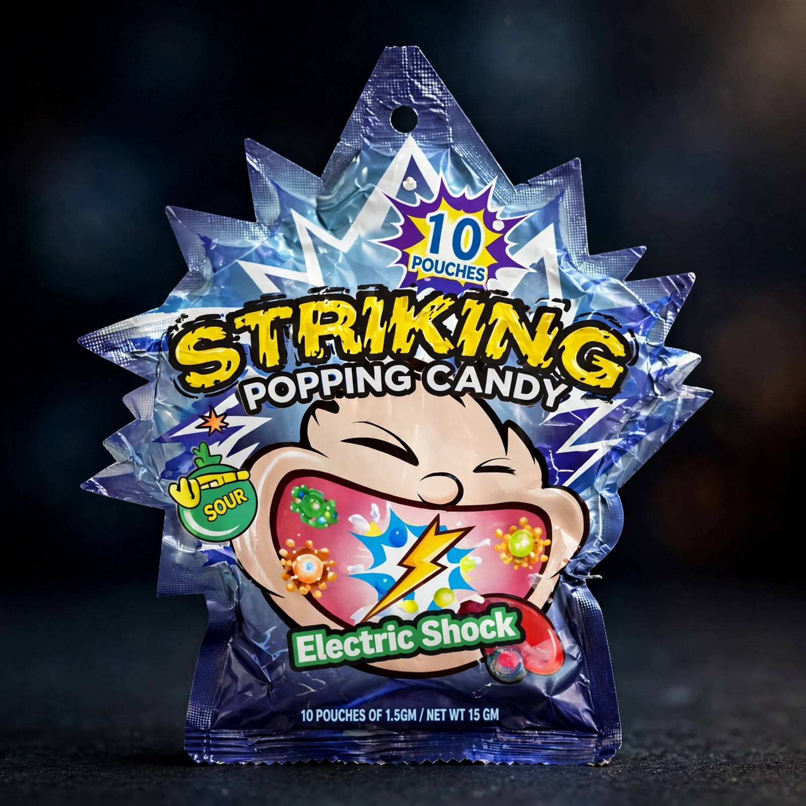 Striking Popping Candy Electric Shock Flavour 15g - Image 5