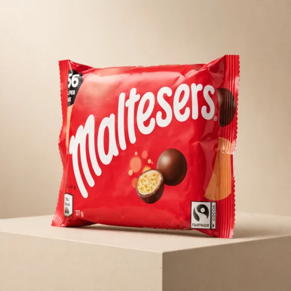 Maltesers Crisp Malt Centres Milk Chocolate Bag 37g