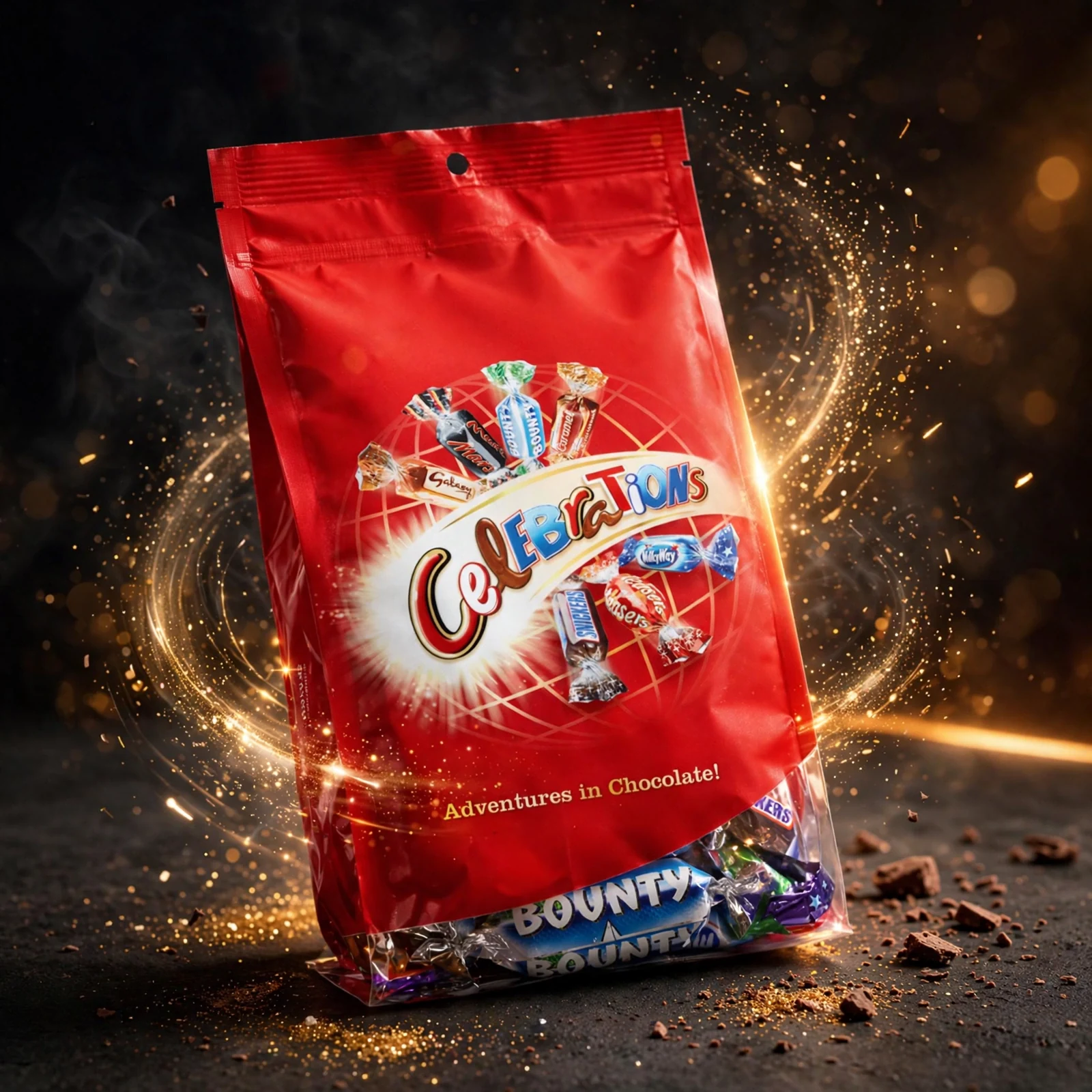 Celebrations Assorted Milk Chocolates Sharing Pouch 240g - Image 4