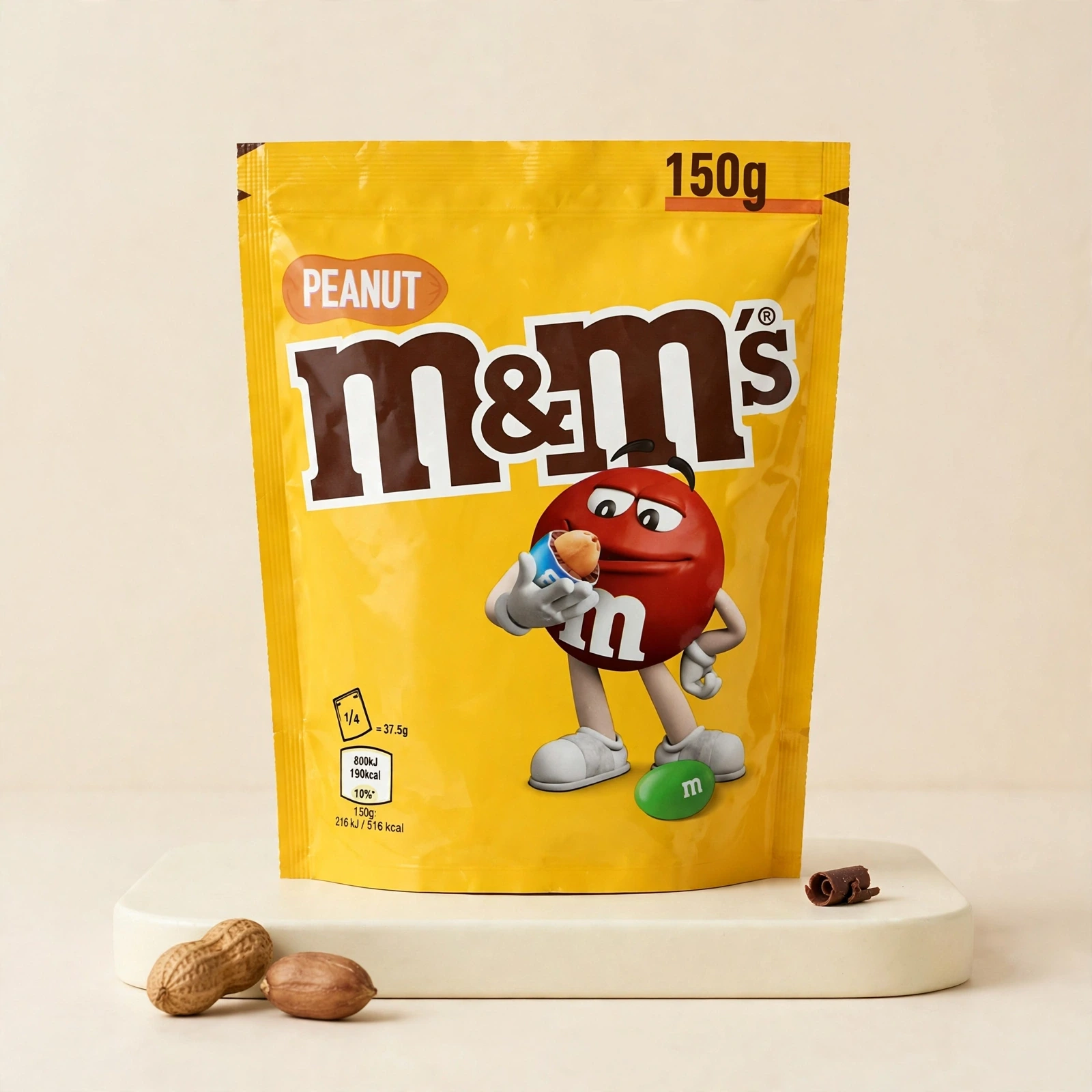 M&M Peanut pouch 150g - Image 2
