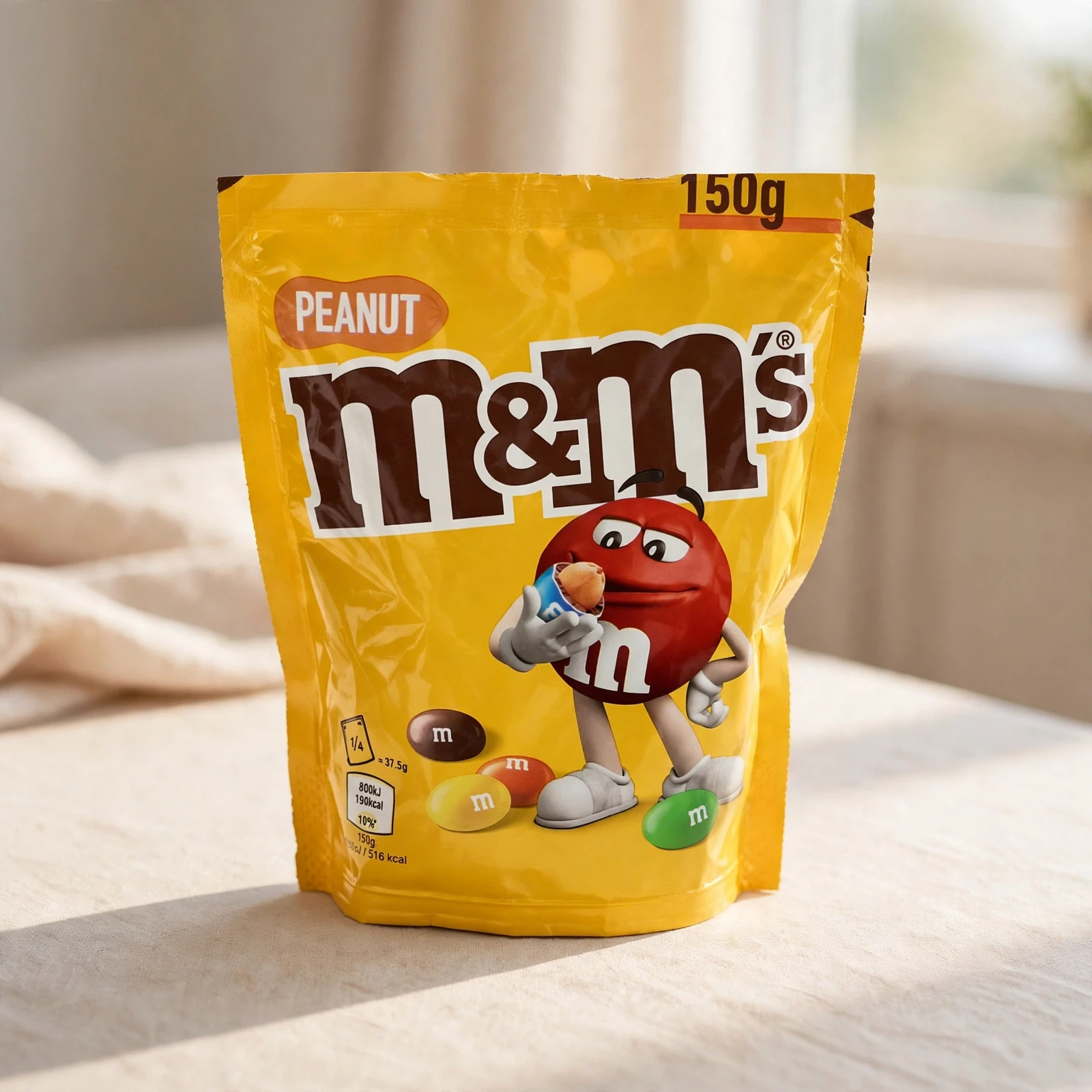 M&M Peanut pouch 150g - Image 3