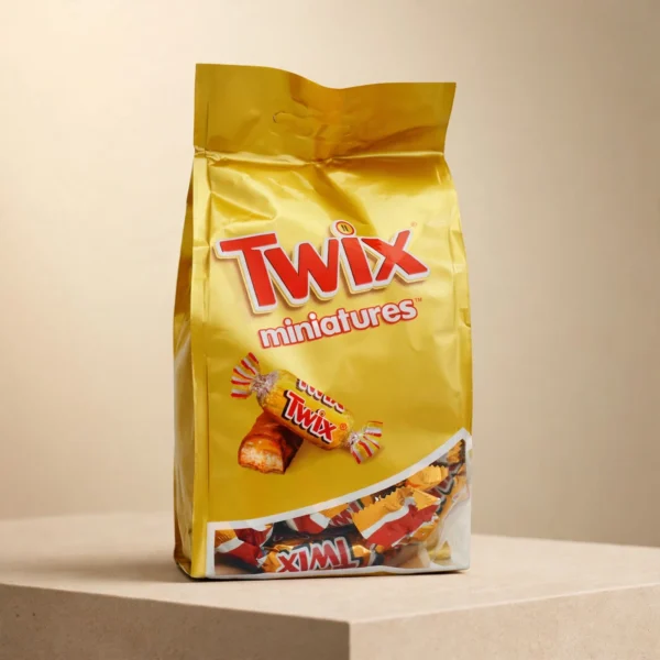 Twix Miniatures Caramel & Biscuit Milk Chocolate Sharing Pouch 220g