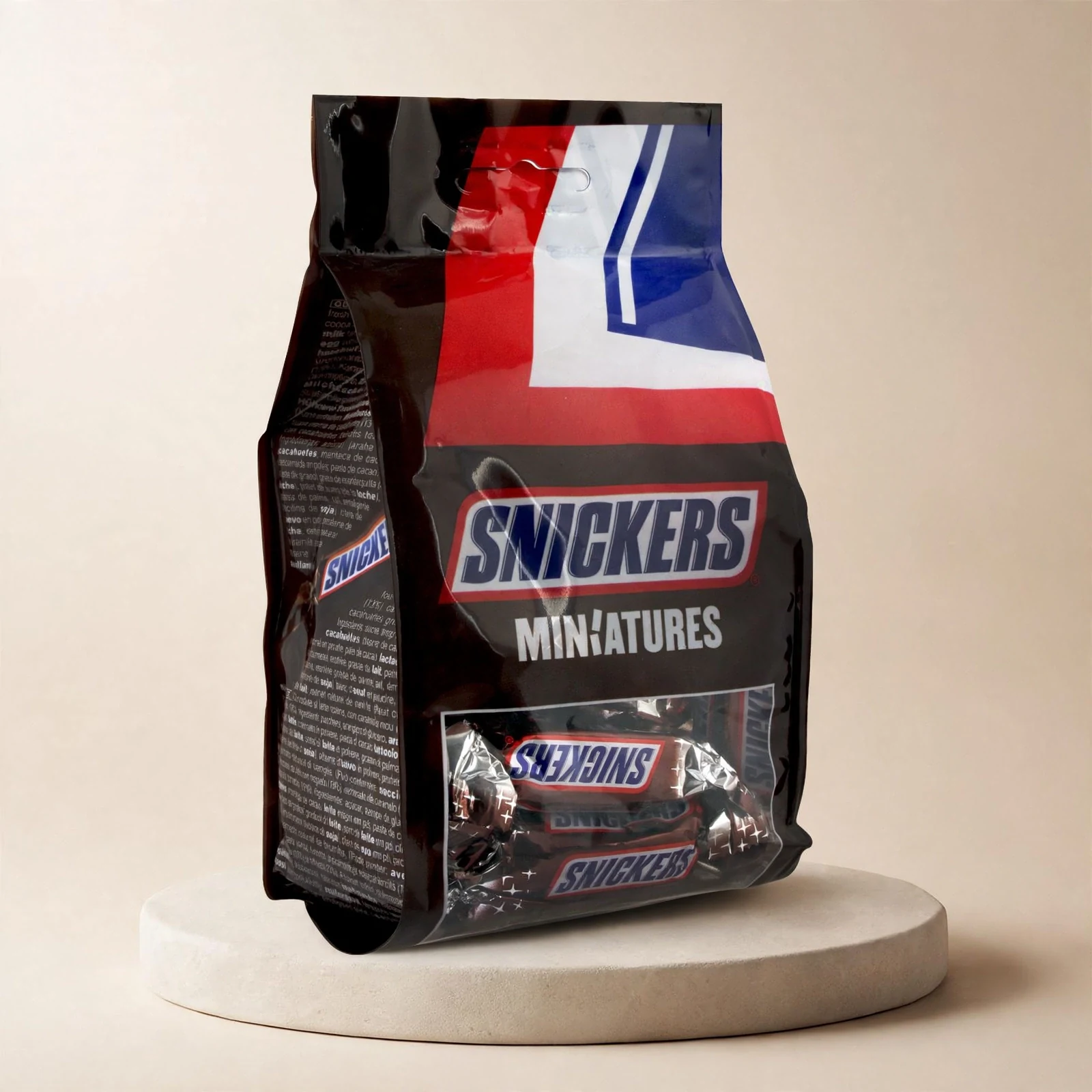 Snickers Miniatures Milk Chocolate Sharing Pouch 220g