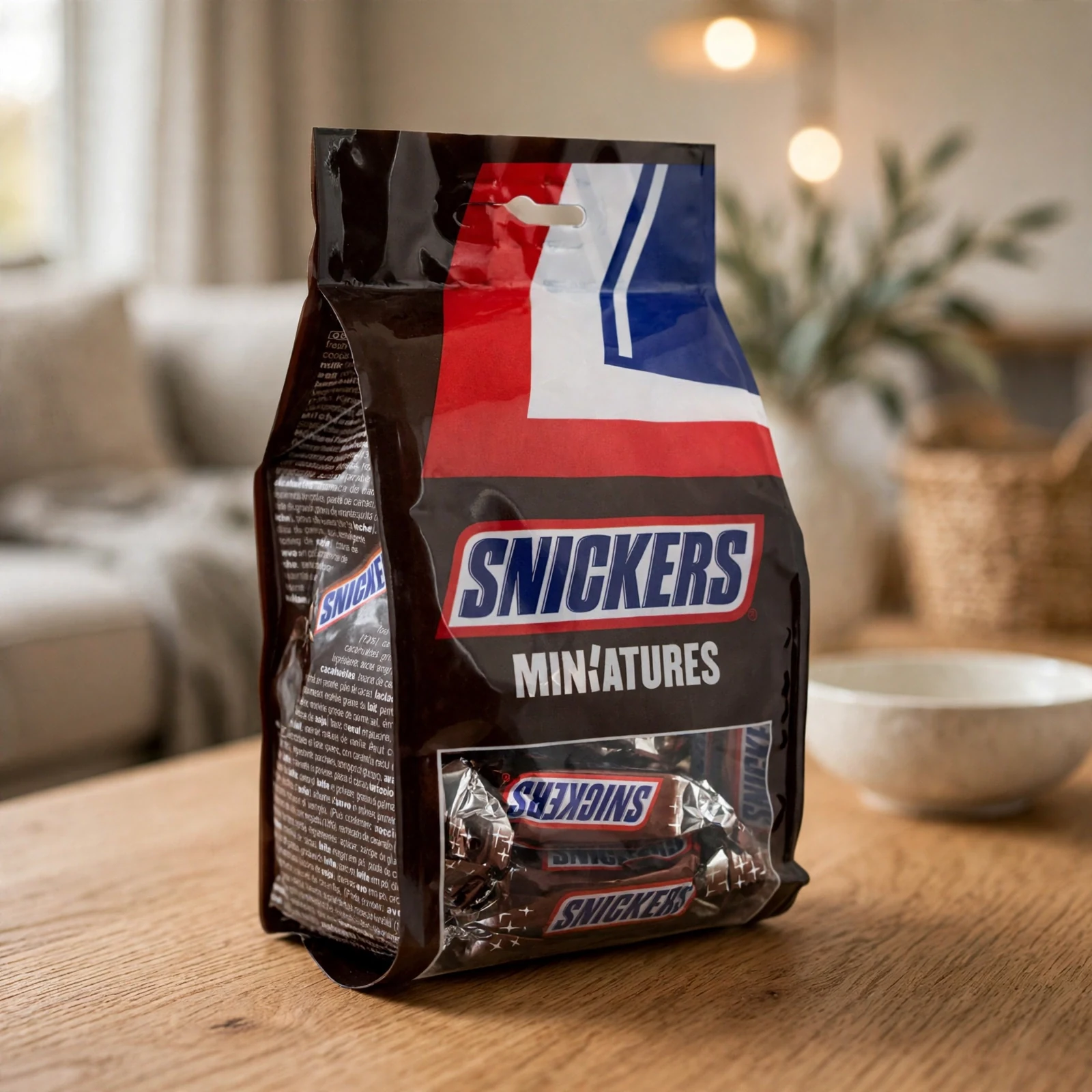 Snickers Miniatures Milk Chocolate Sharing Pouch 220g - Image 3