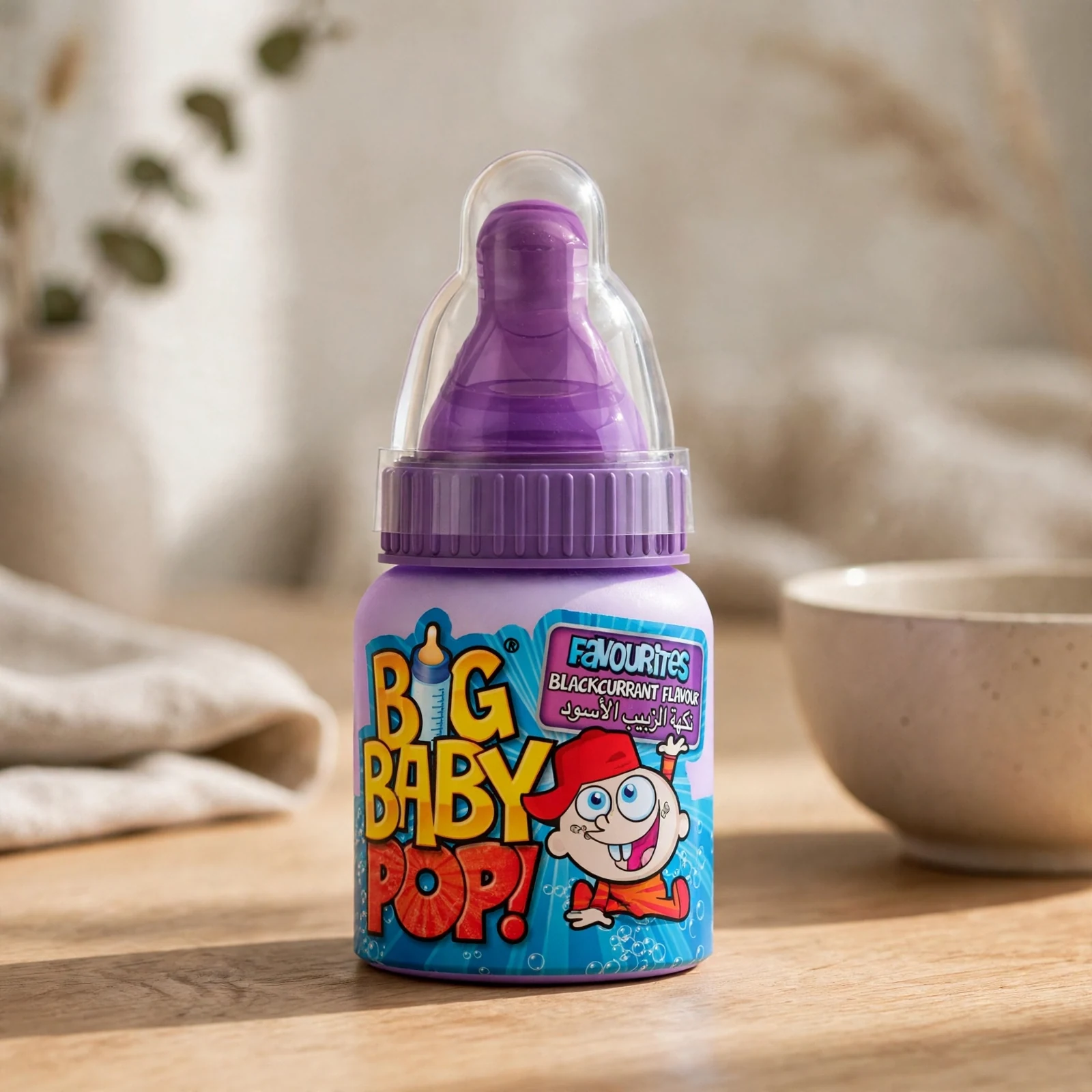 Bazoka Big Baby Pop Black Currant 32g - Image 3