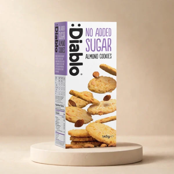 Diablo No Added Sugar Almond Cookies
