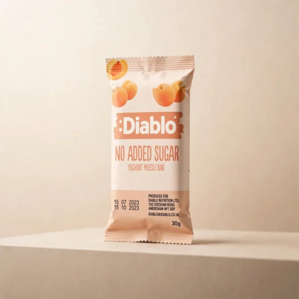 Diablo Yogurt Coated Apricot Muesli Bar 30g