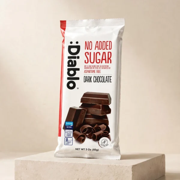 Diablo No Added Sugar Dark Chocolate Bar 85g