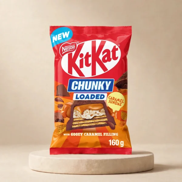 KitKat Chunky Loaded Caramel Sundae 160g