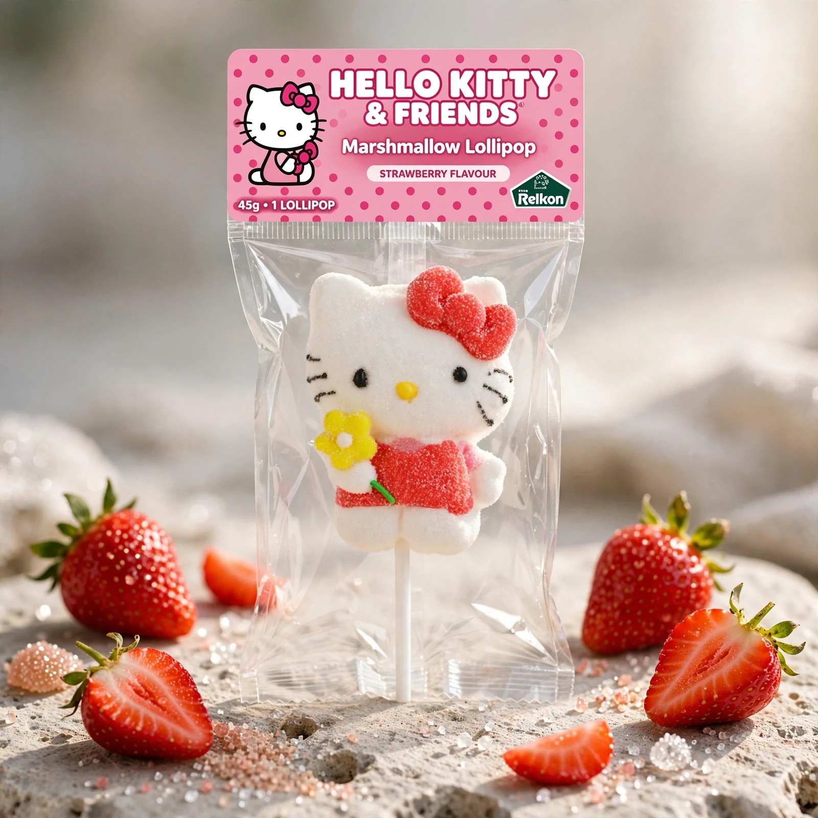 Hello Kitty & Friends Marshmallow Lollipop 45g - Image 2