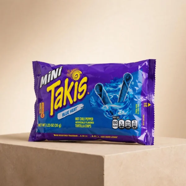 Takis Mini Blue Heat Rolled Tortilla Chips 35g