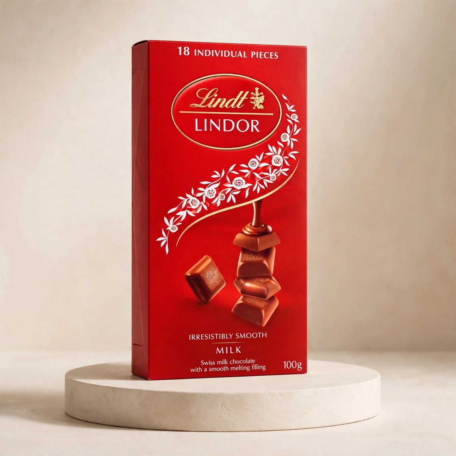 Lindor Milk Filled Milk Choclate Jar 175g