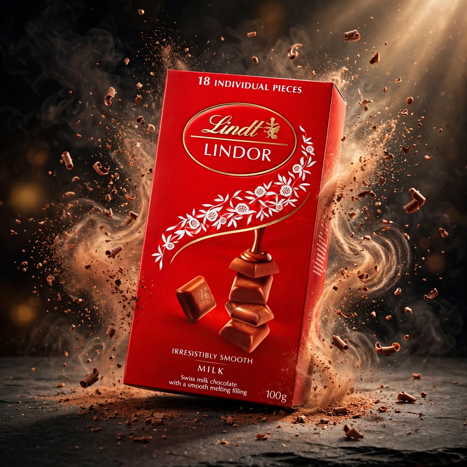 Lindor Milk Filled Milk Choclate Jar 175g - Image 4