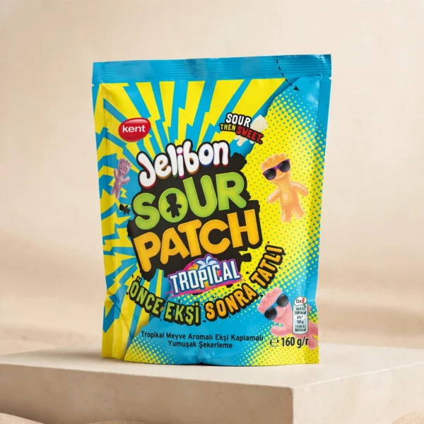 Jelibon Sour Patch Tropical 160g