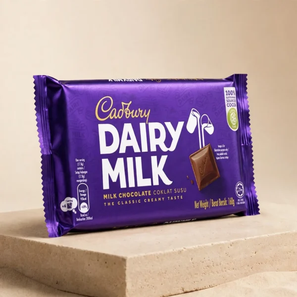 Cadbury Dairy Milk Plain Milk Chocolate Bar 135g