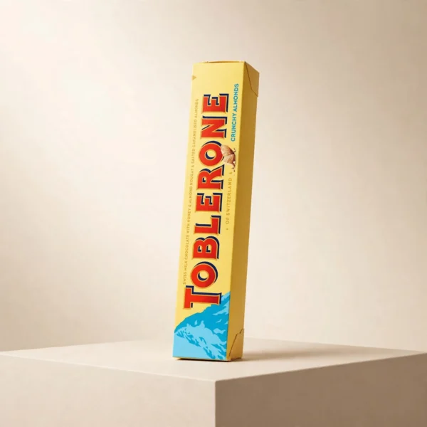 Toblerone Swiss Milk Chocolate Crunchy Almond 100g