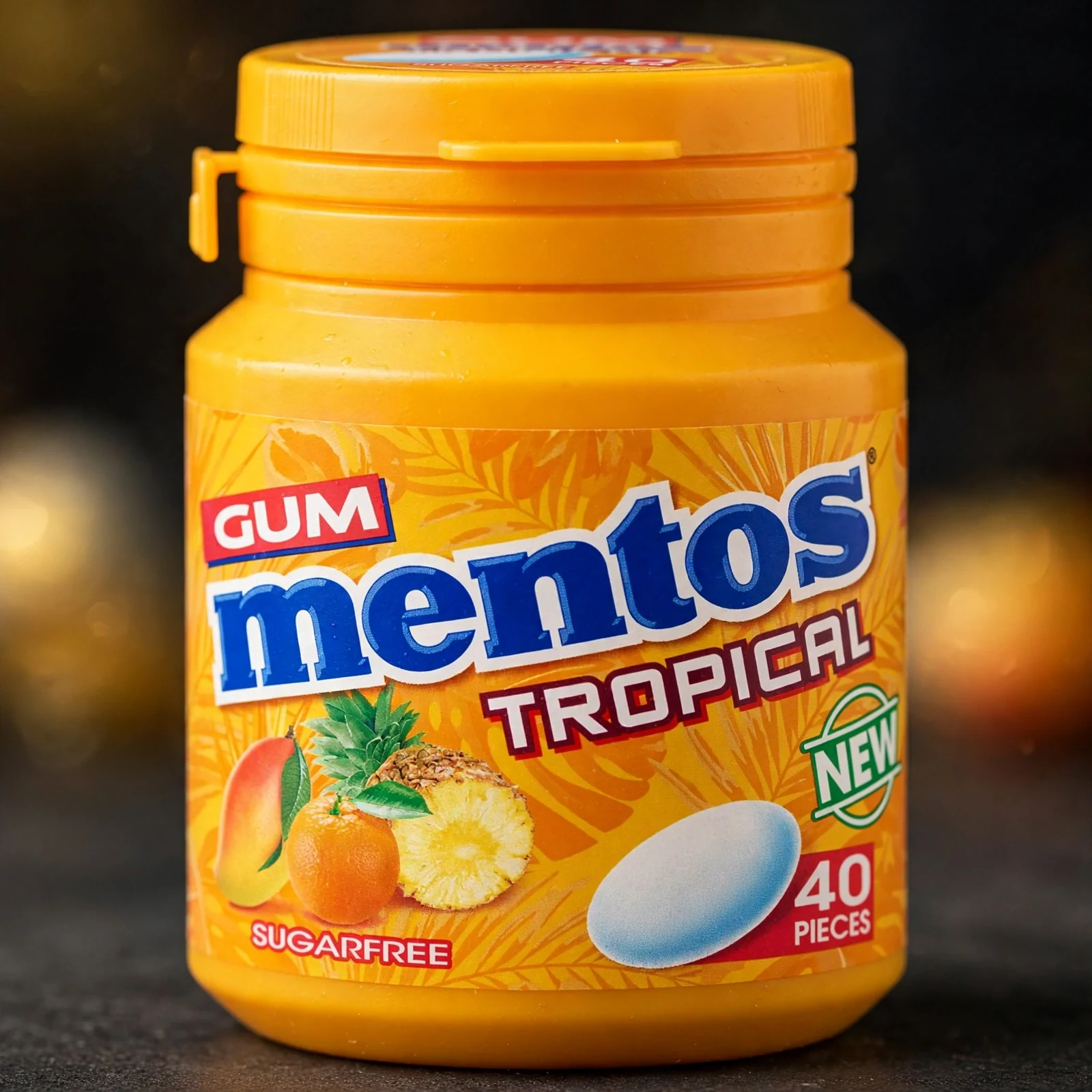 Mentos Pure Fresh Fresh Mint Sugar Free Gum 60g - Image 5