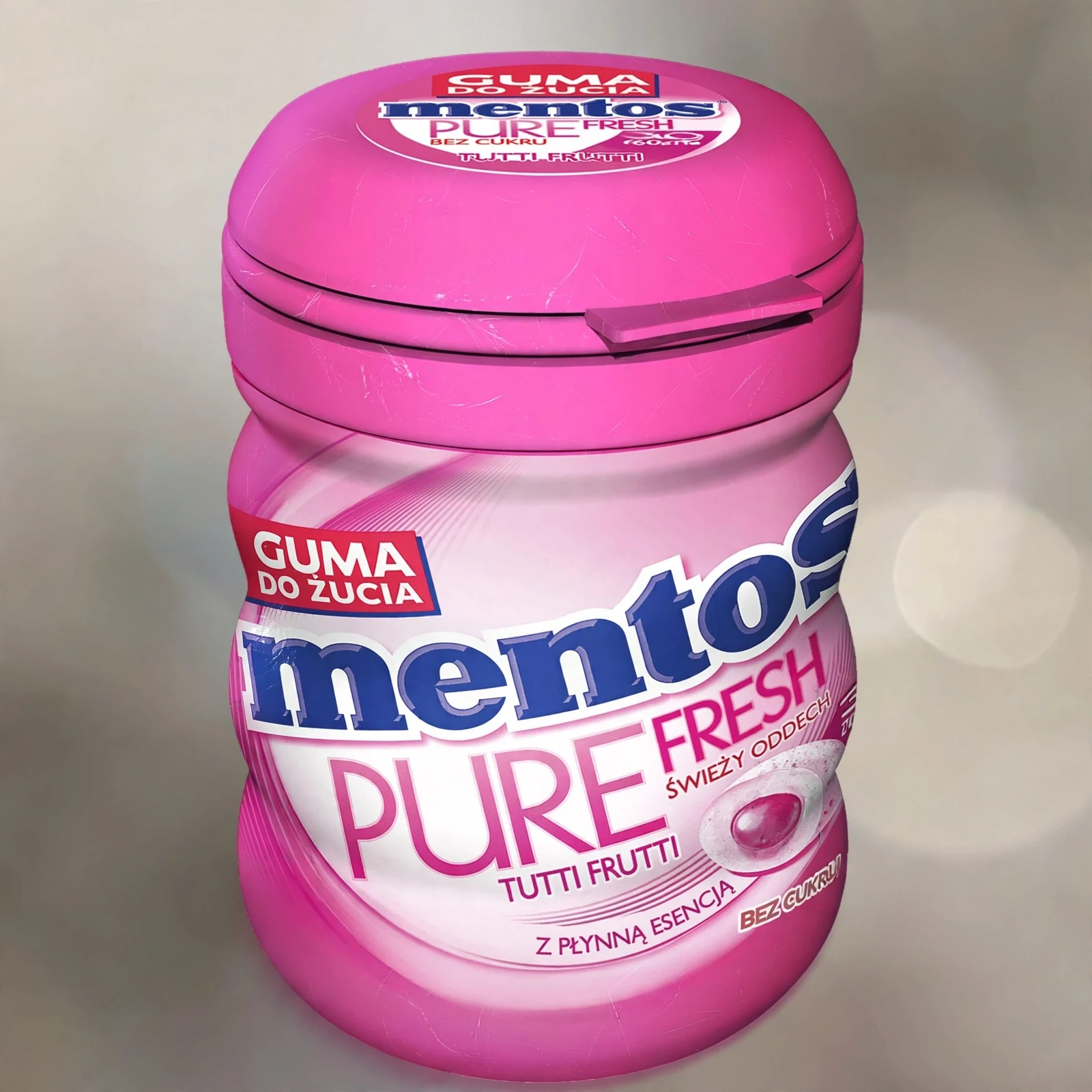 Mentos Pure Fresh Bubble Fresh Sugar Free Gum 60g - Image 5
