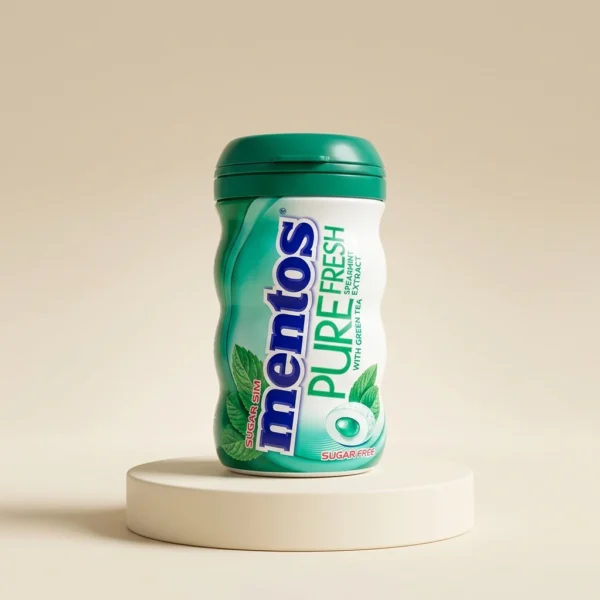 Mentos Pure Fresh Spearmint Sugar Free Gum 56g