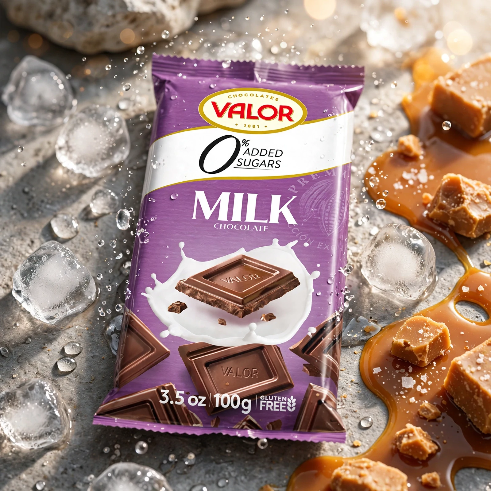 Valor Milk Chocolate 100g - Image 2