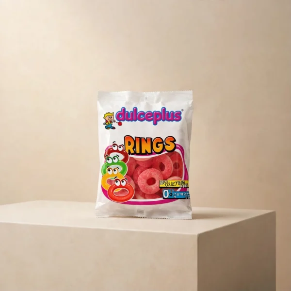 Sour Strawberry Rings