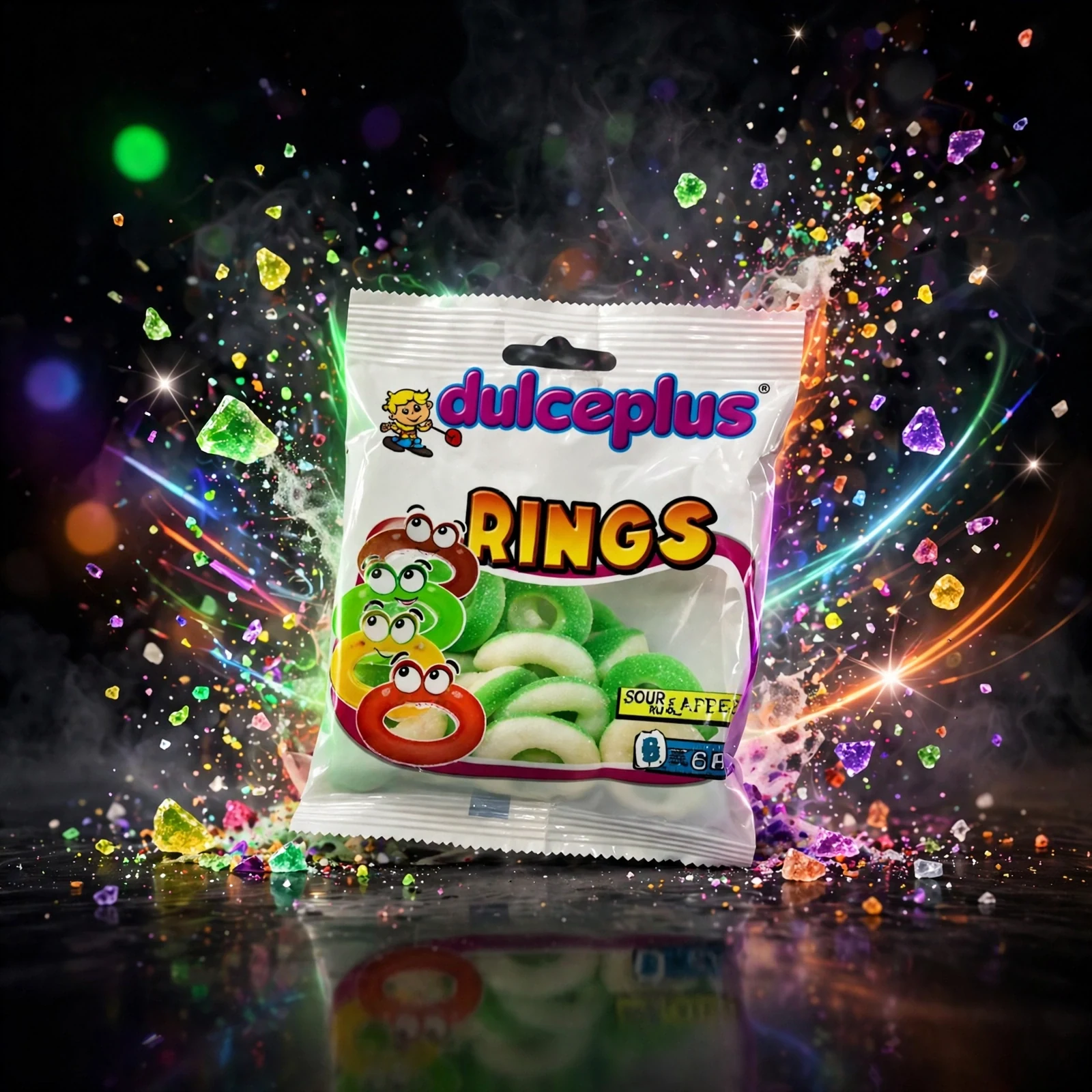 Sour Apple Rings - Image 4