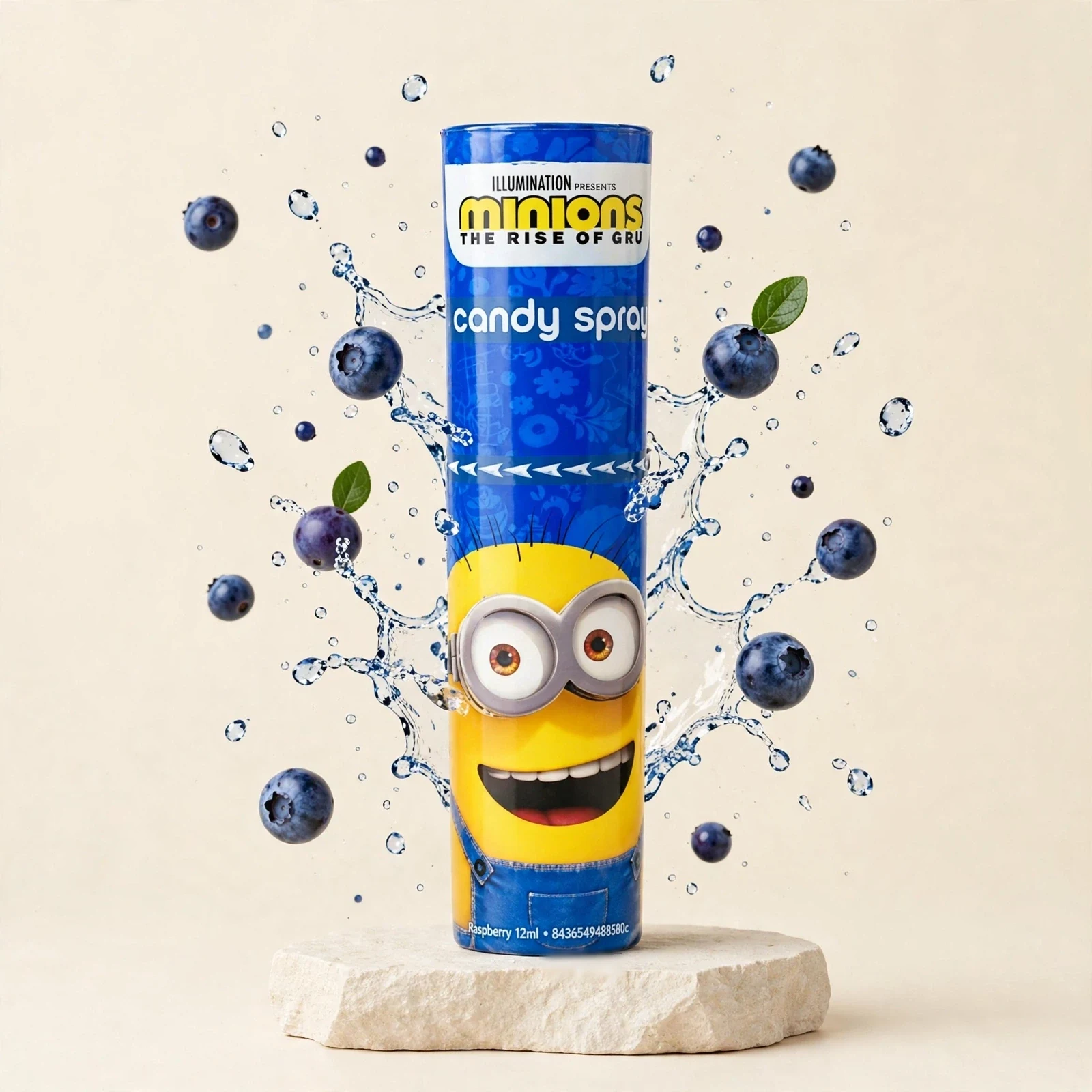 Minions Candy Spray Raspberry 12ml - Image 4