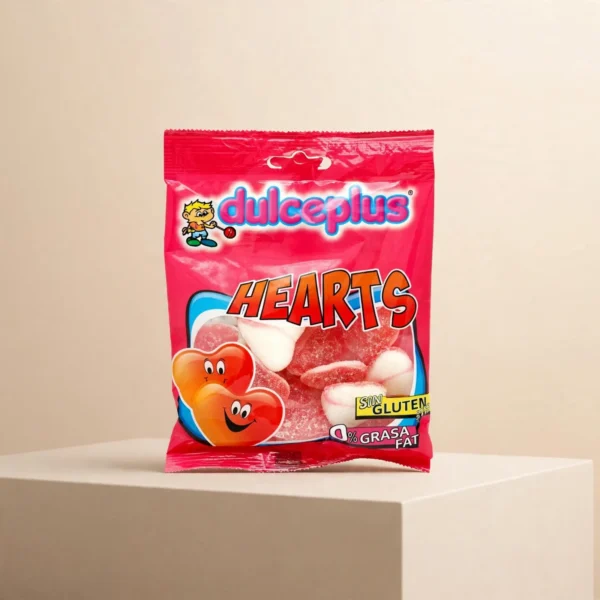 Sugared Strawberry Cream Heart