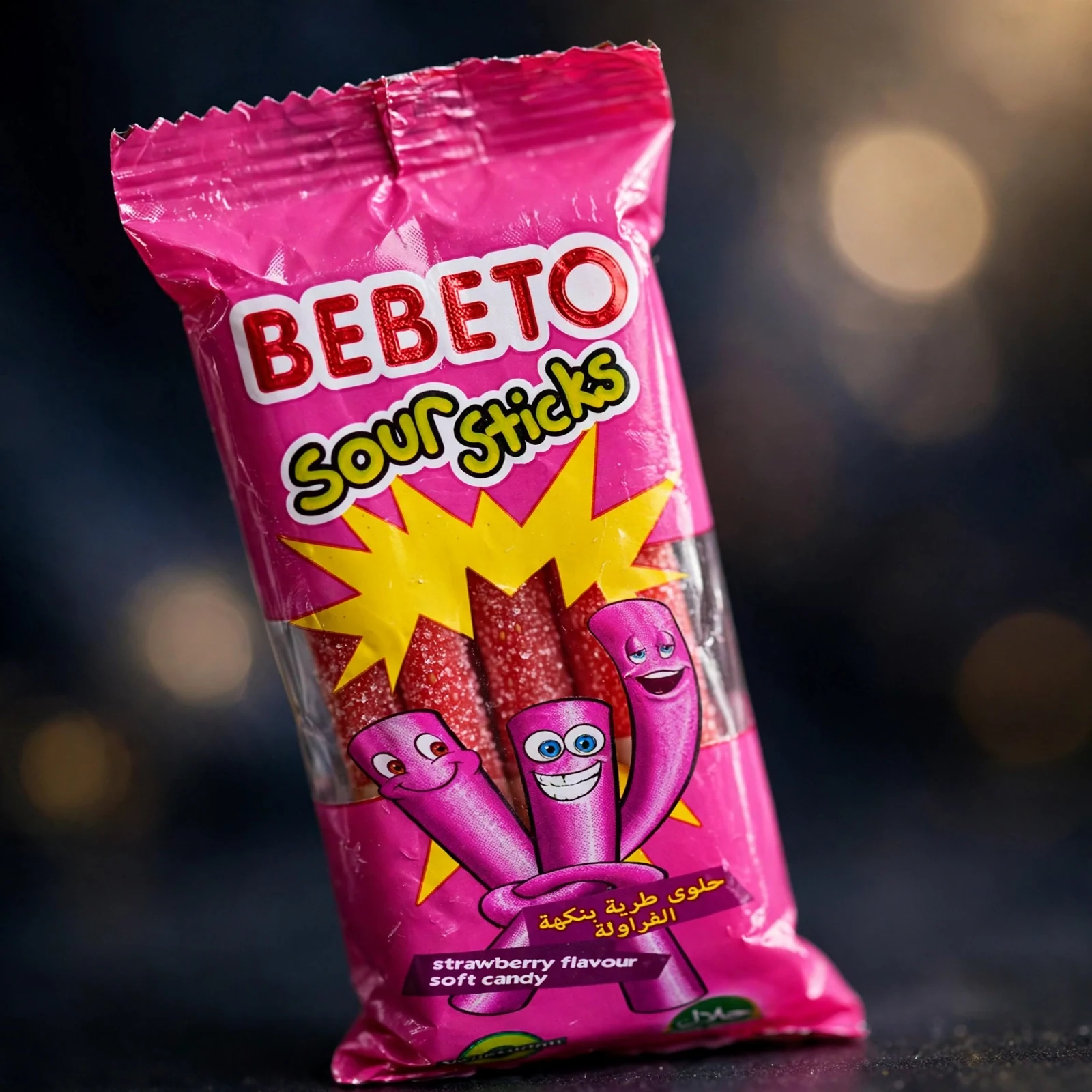 Bebeto Sour Stick Strawberry 30g - Image 5