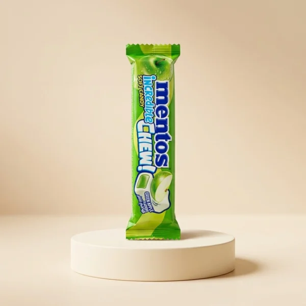 Mentos Incredible Chew Green Apple 24.5g